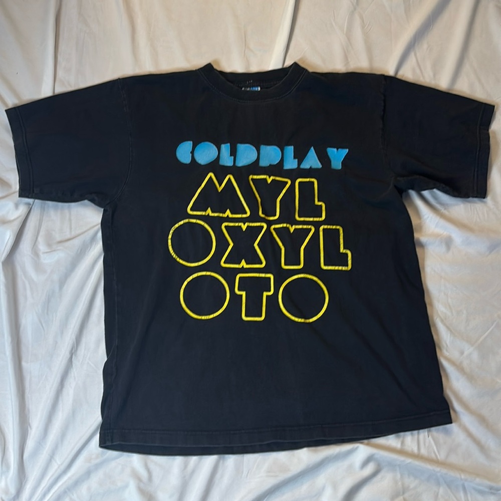 Coldplay mylo xyloto North American tour tee men’s medium